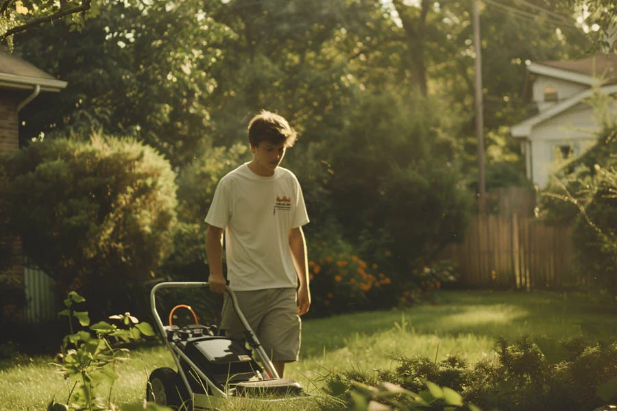 cordless black and decker lawn mower