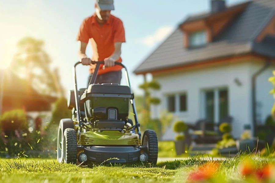 cordless black and decker lawn mower