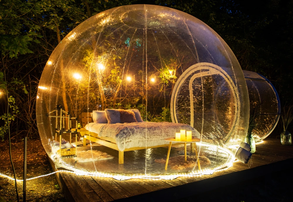 stargaze outdoor bubble tent